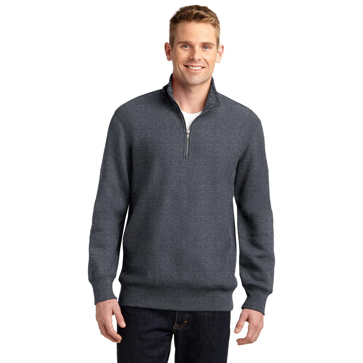 Athletic Heather Sweatshirts - Sport-Tek - Heavyweight - Comfortable Quality