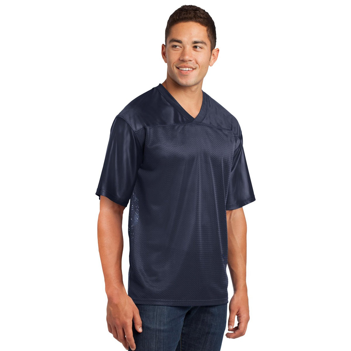 Black Jerseys - Sport-Tek - Lightweight Polyester Mesh