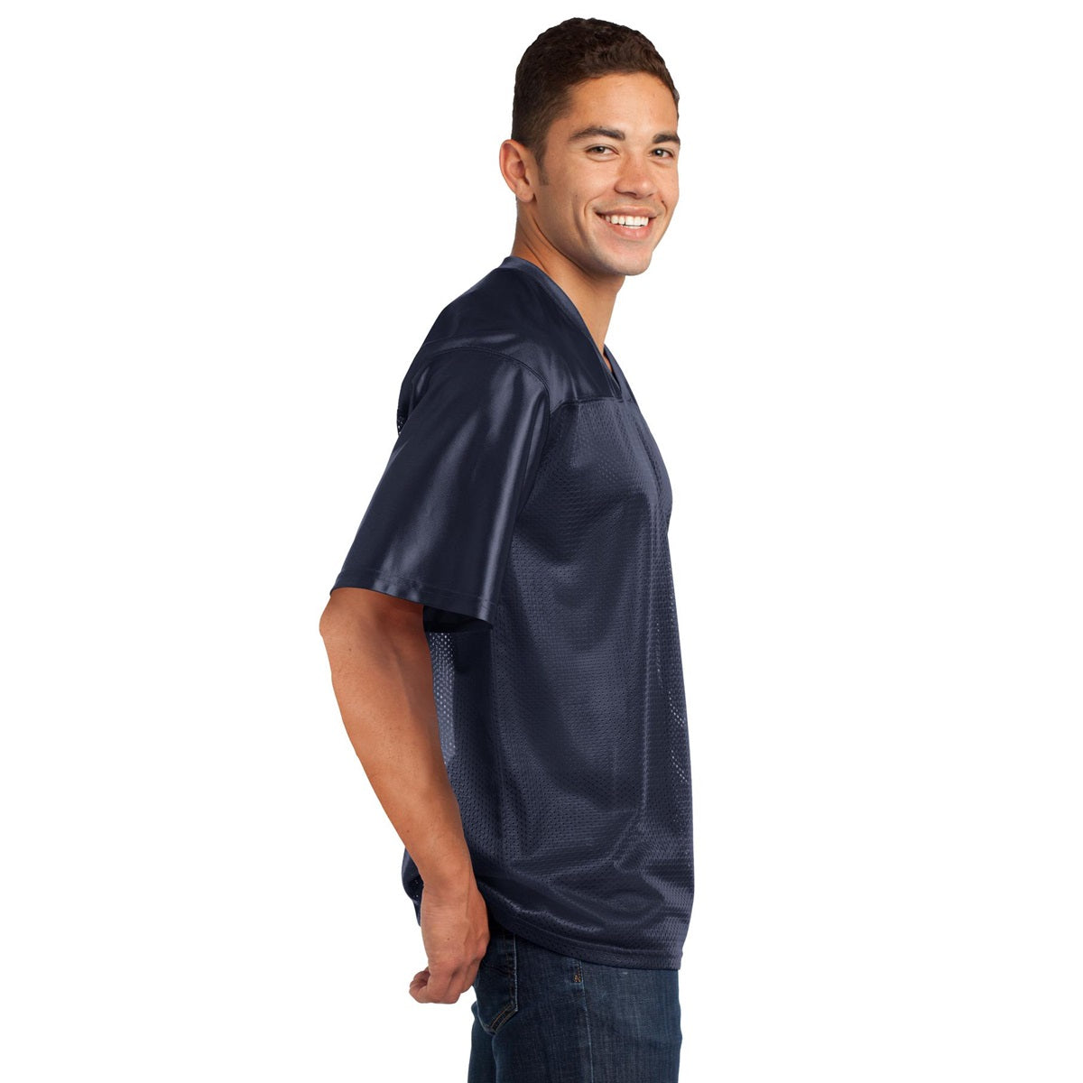 Black Jerseys - Sport-Tek - Lightweight Polyester Mesh