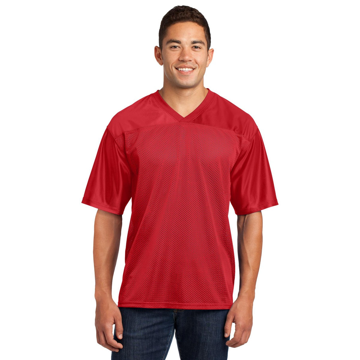 Black Jerseys - Sport-Tek - Lightweight Polyester Mesh