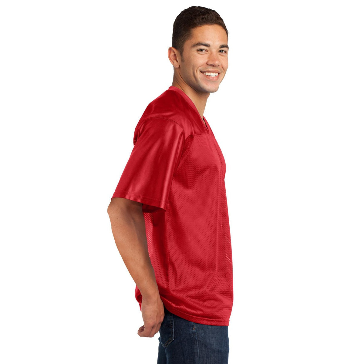 Black Jerseys - Sport-Tek - Lightweight Polyester Mesh