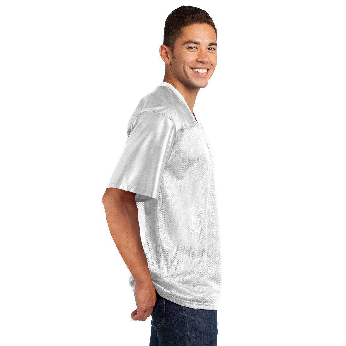 Black Jerseys - Sport-Tek - Lightweight Polyester Mesh