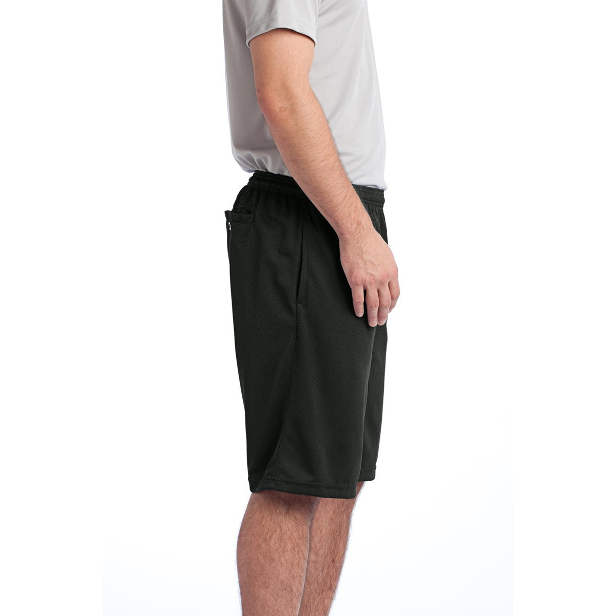 Black Shorts - Sport-Tek - Tough Mesh Design