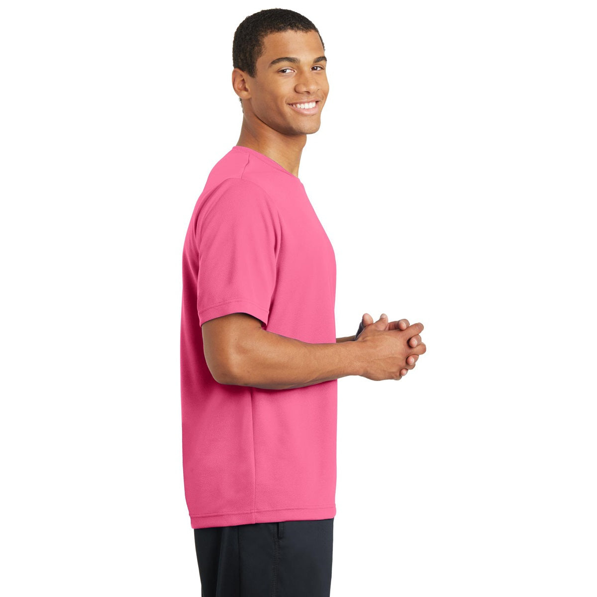 Purple RacerMesh Tee - Sport-Tek - Lightweight Performance
