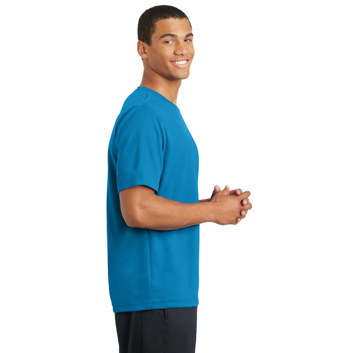 Purple RacerMesh Tee - Sport-Tek - Lightweight Performance