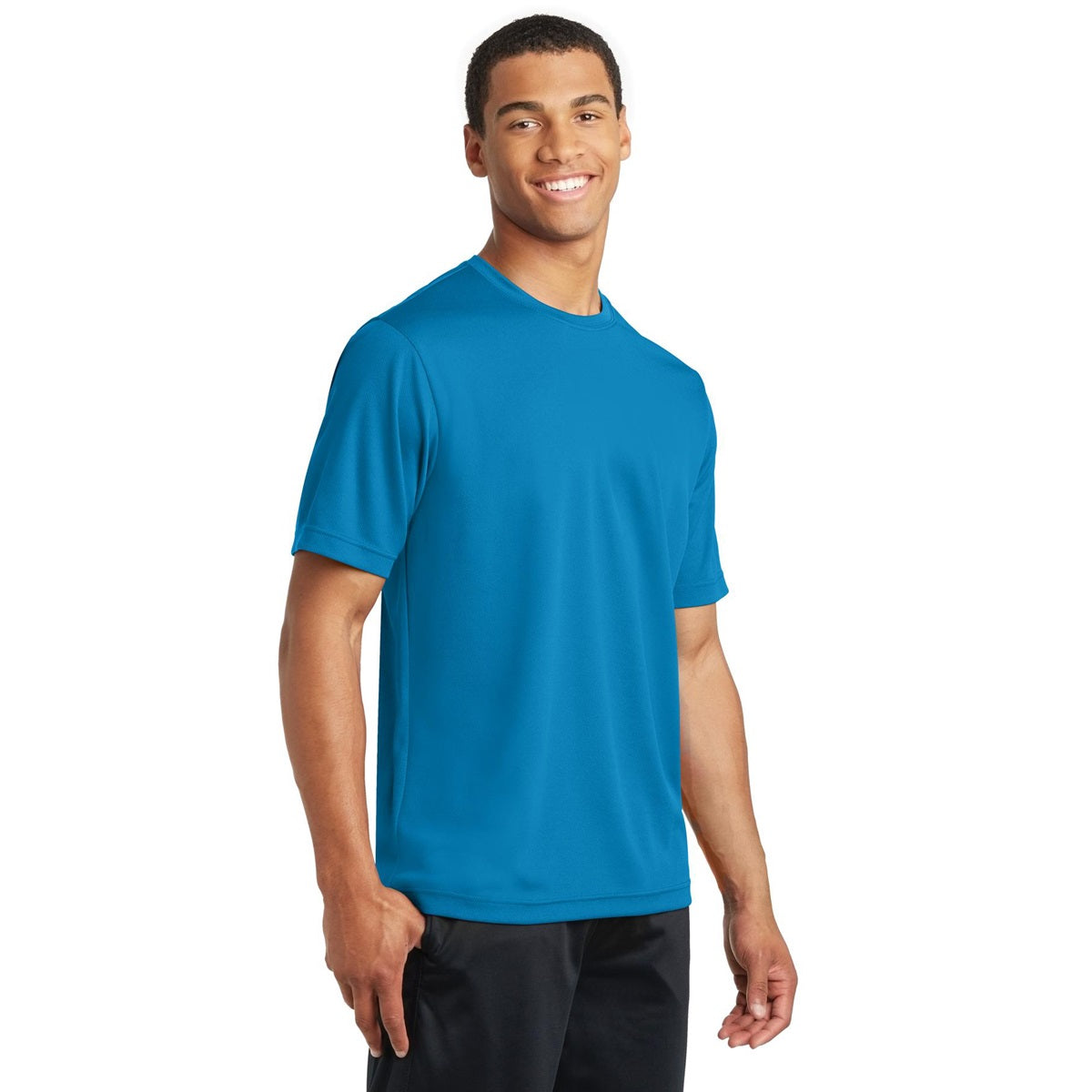 Purple RacerMesh Tee - Sport-Tek - Lightweight Performance