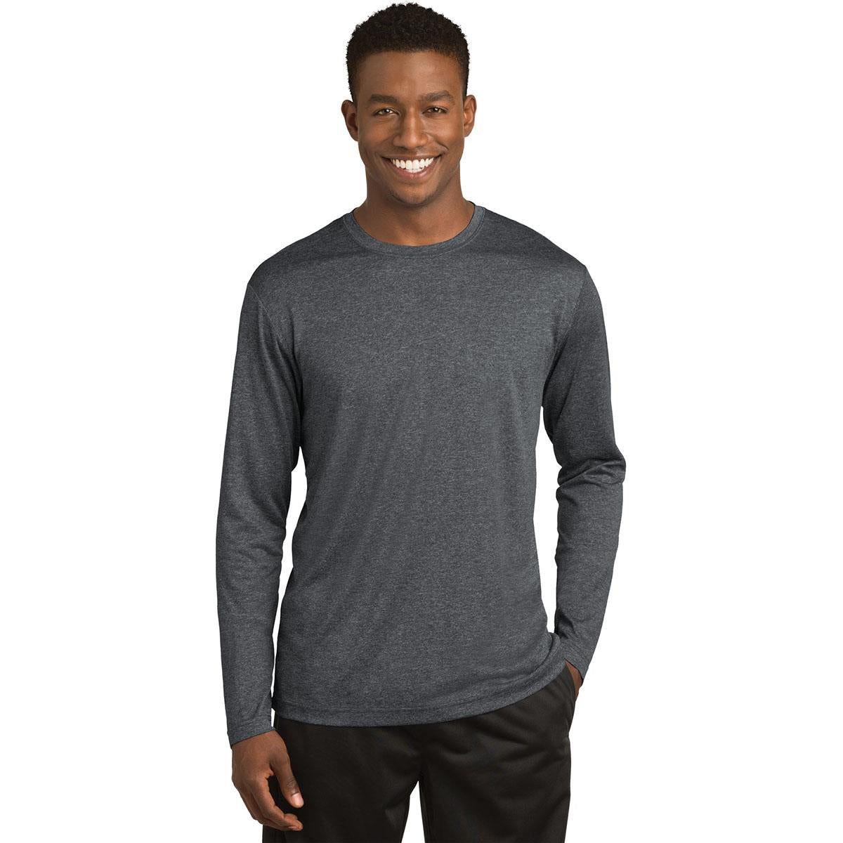 Graphite Heather T-Shirts - Sport-Tek - Quick-Drying Fabric