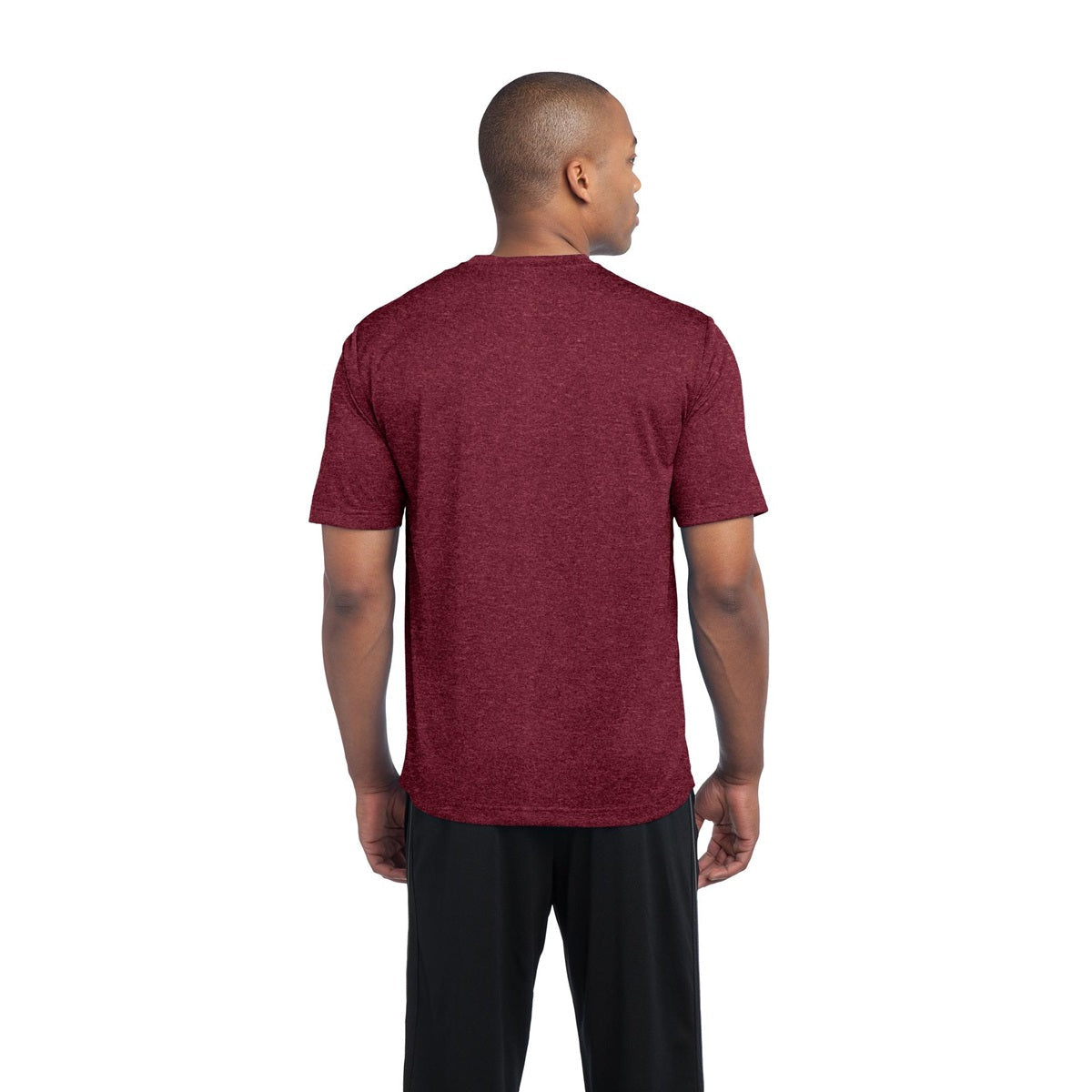 Blue Wake Heather T-Shirt - Sport-Tek - Soft Fabric