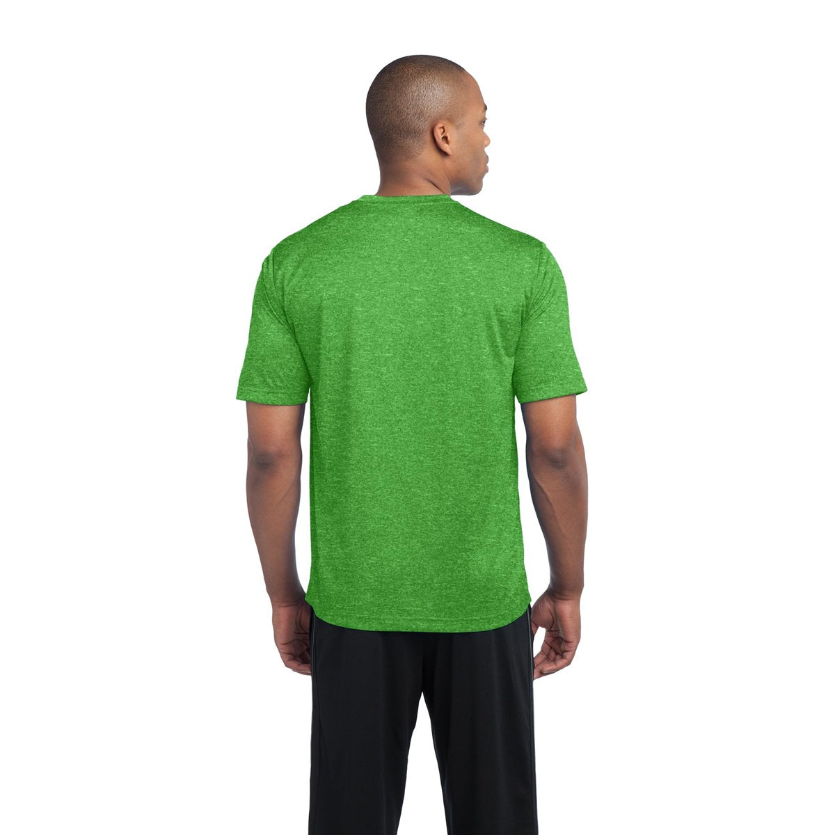 Blue Wake Heather T-Shirt - Sport-Tek - Soft Fabric