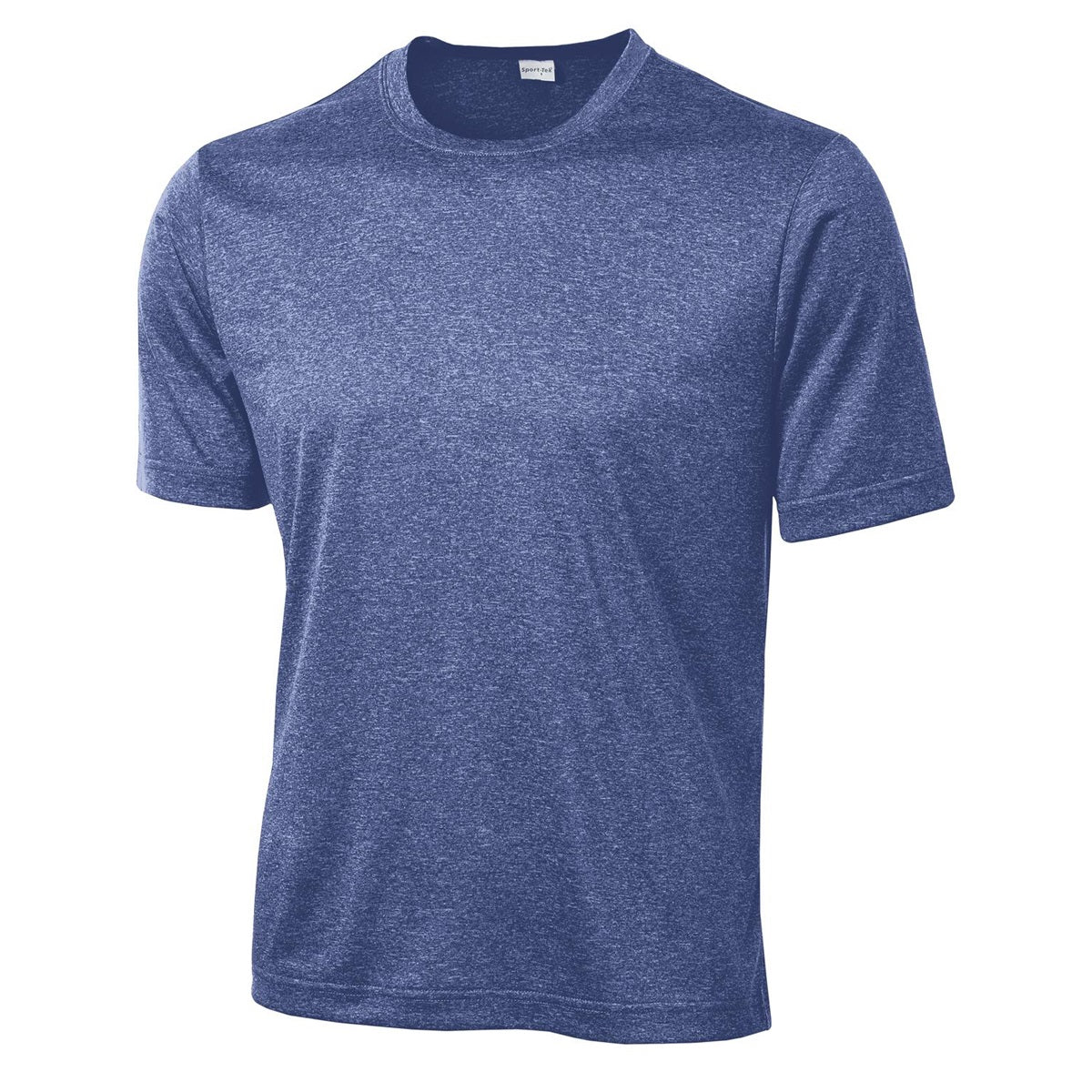 Blue Wake Heather T-Shirt - Sport-Tek - Soft Fabric