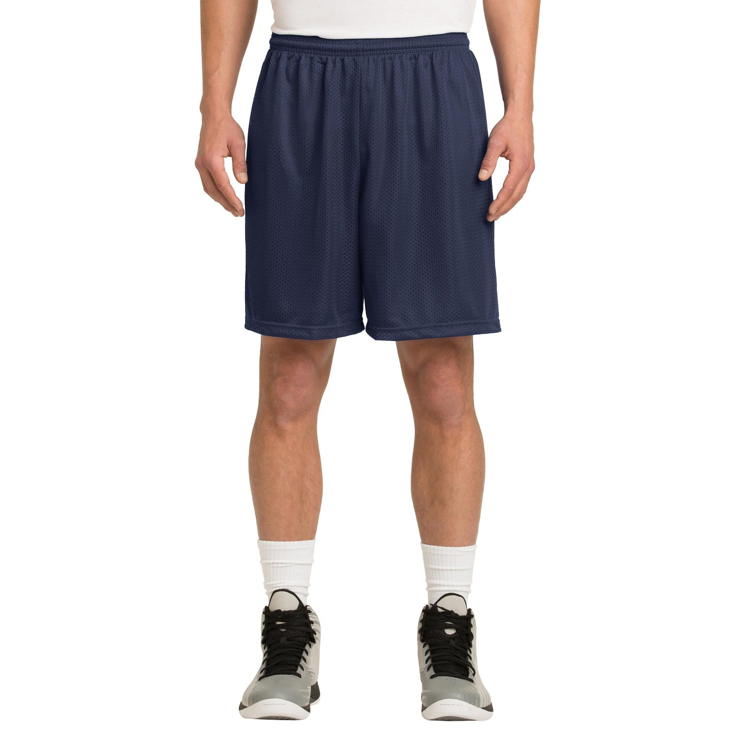 Black Mesh Shorts - Sport-Tek - Athletic Design - Durable Quality