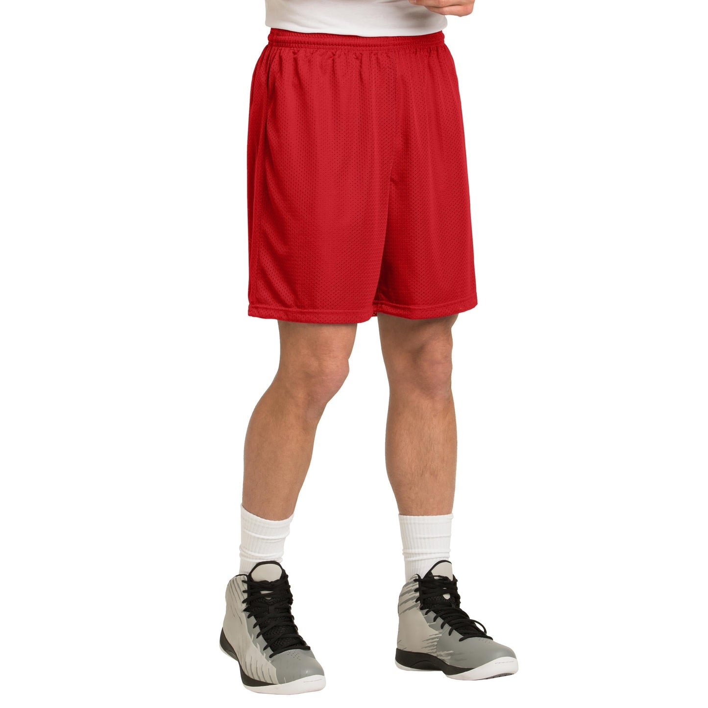Black Mesh Shorts - Sport-Tek - Athletic Design - Durable Quality