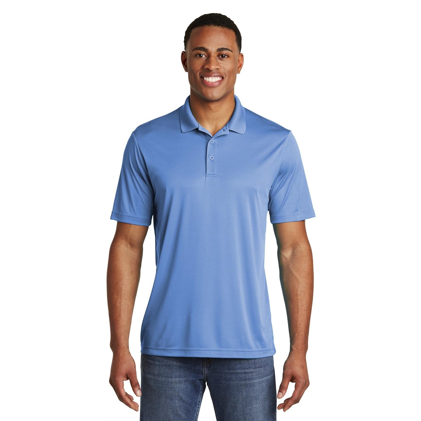 Atomic Blue Polo - Sport-Tek - Performance Fabric