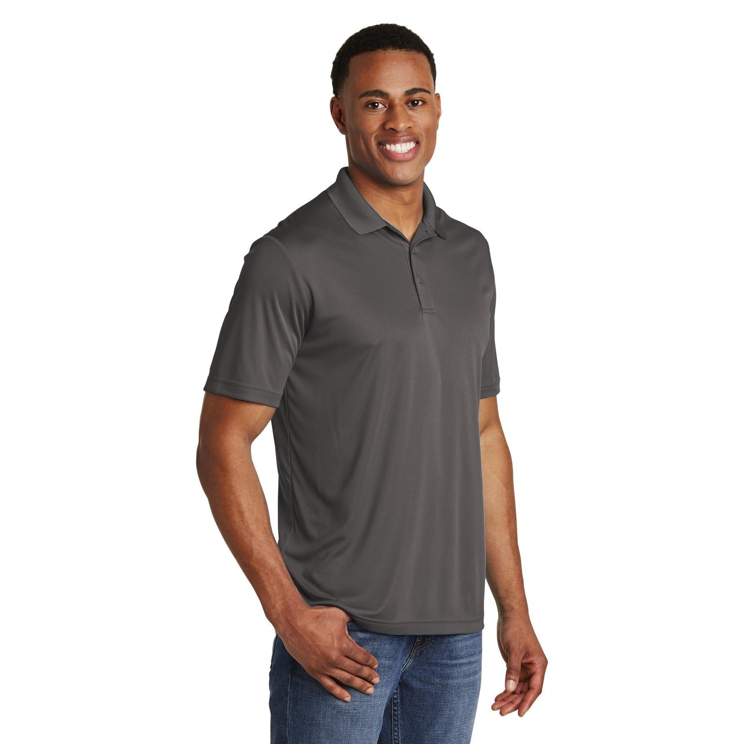Atomic Blue Polo - Sport-Tek - Performance Fabric