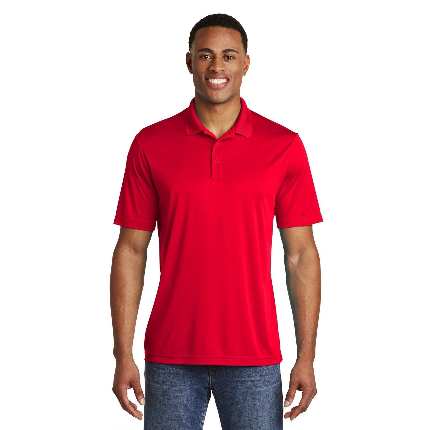 Atomic Blue Polo - Sport-Tek - Performance Fabric