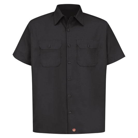 Black Button Up Shirts - Red Kap - Utility Fabric