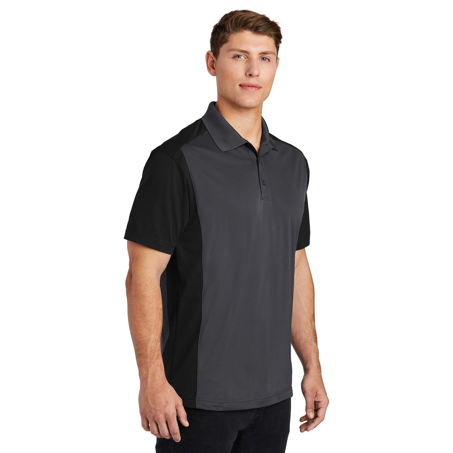Iron Grey Polo Shirt - Sport-Tek - Modern Design