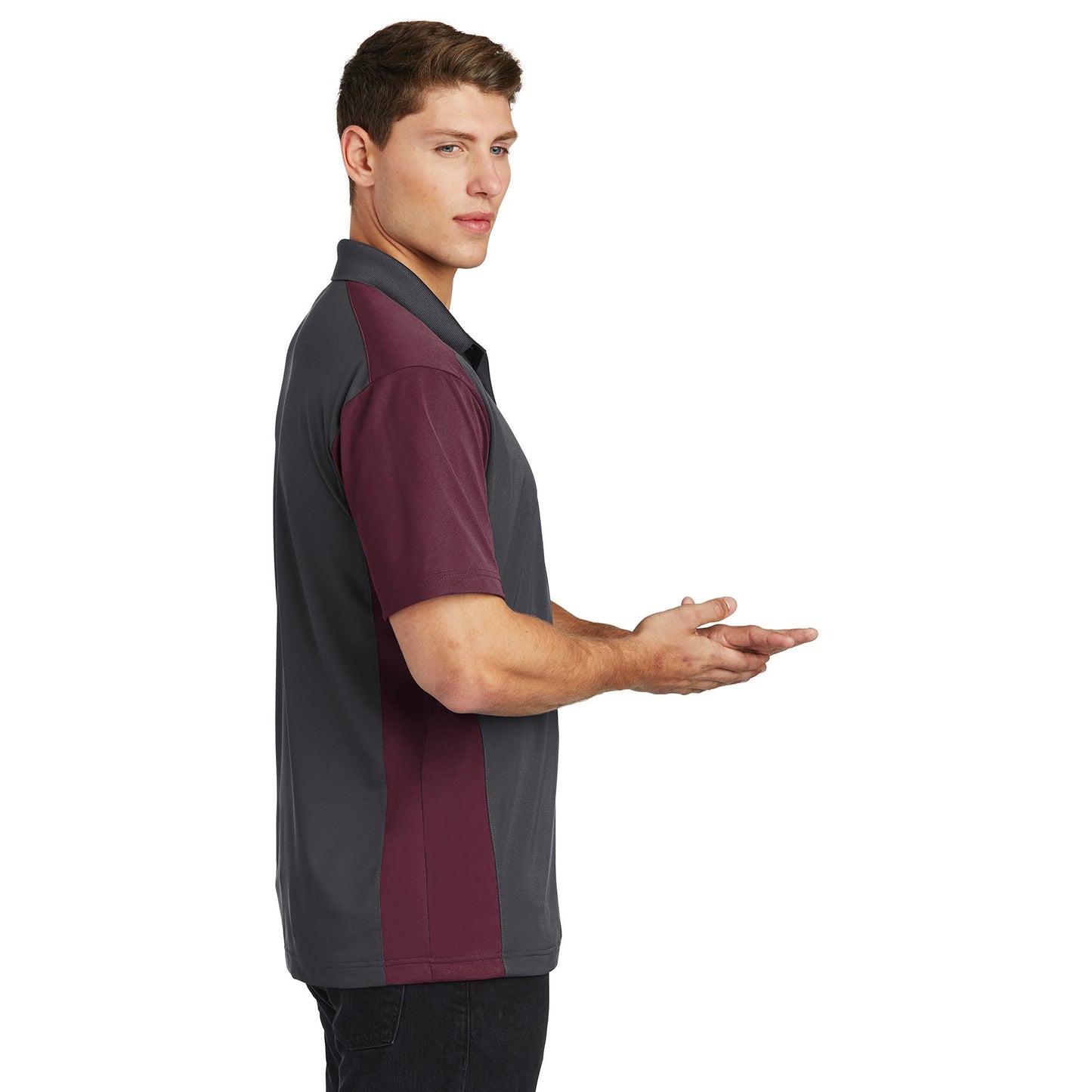 Iron Grey Polo Shirt - Sport-Tek - Modern Design