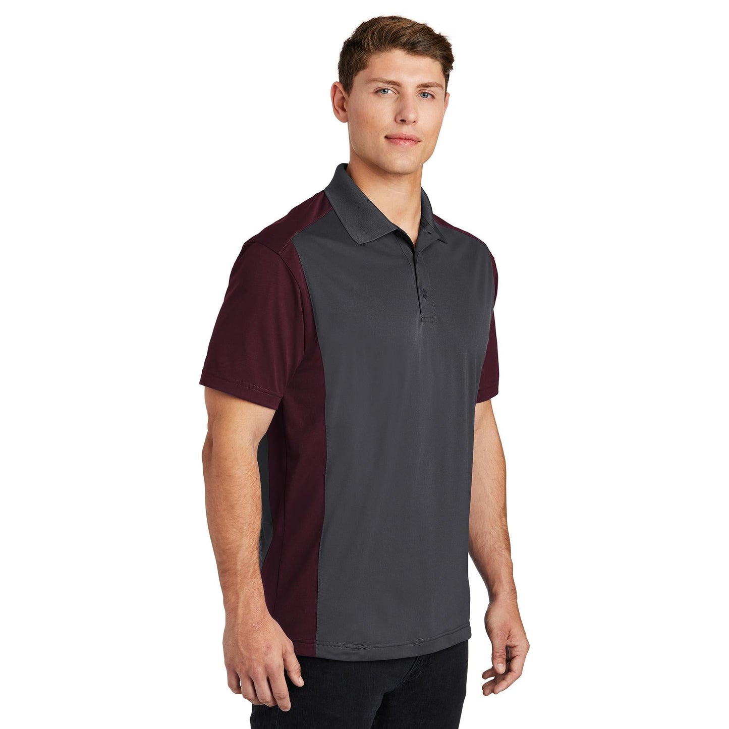 Iron Grey Polo Shirt - Sport-Tek - Modern Design