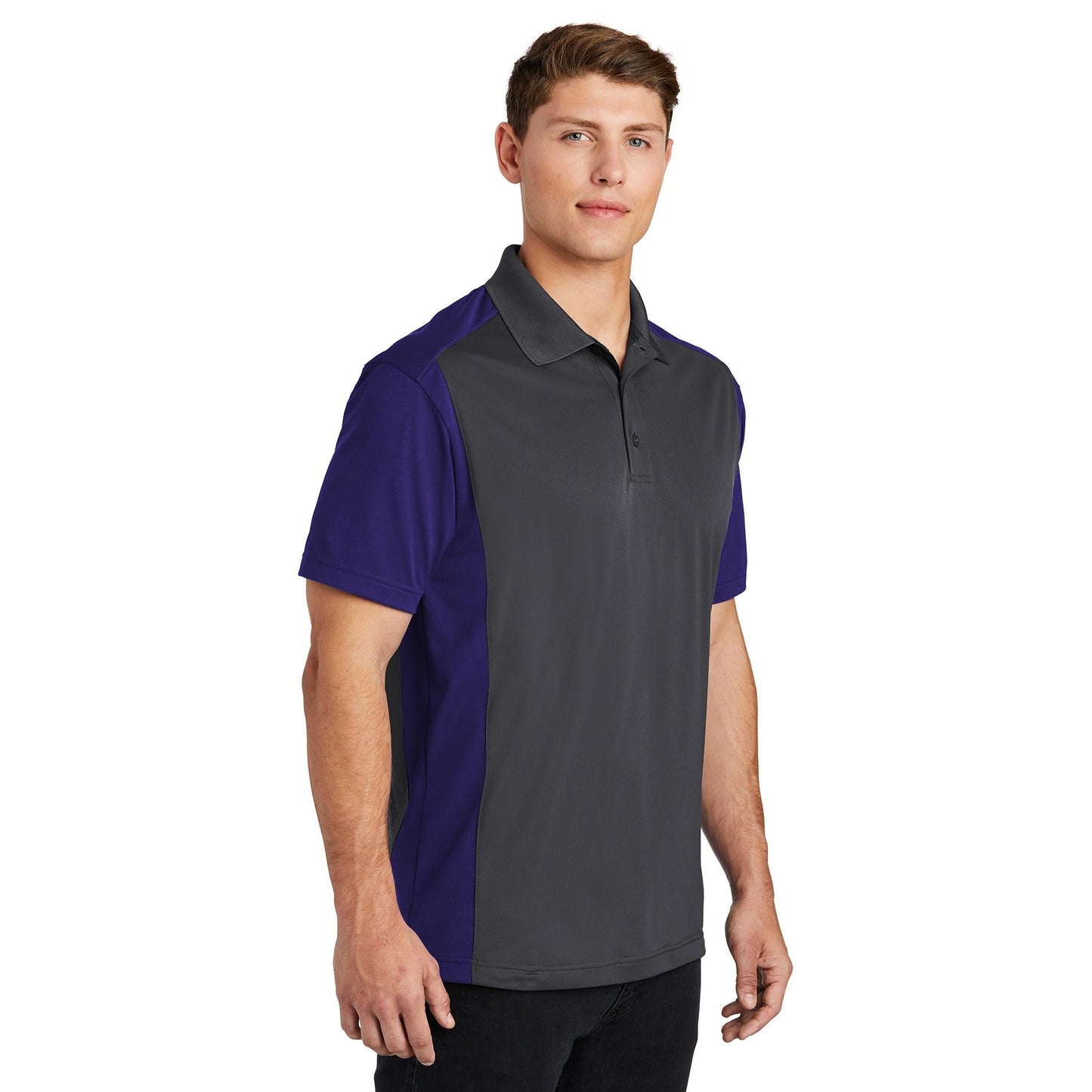 Iron Grey Polo Shirt - Sport-Tek - Modern Design