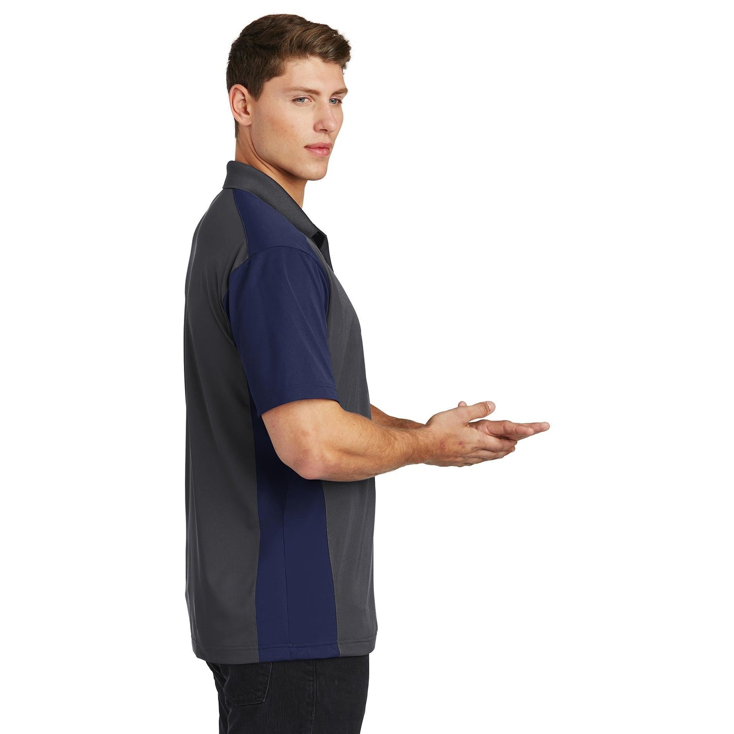 Iron Grey Polo Shirt - Sport-Tek - Modern Design