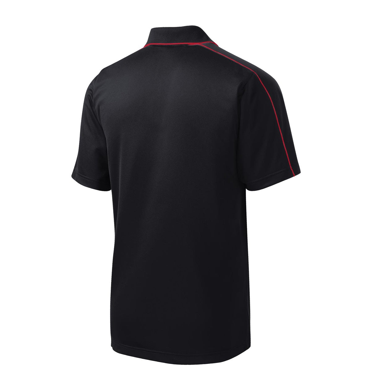 Black/Iron Grey Polo Shirt - Sport-Tek - Micropique Poly