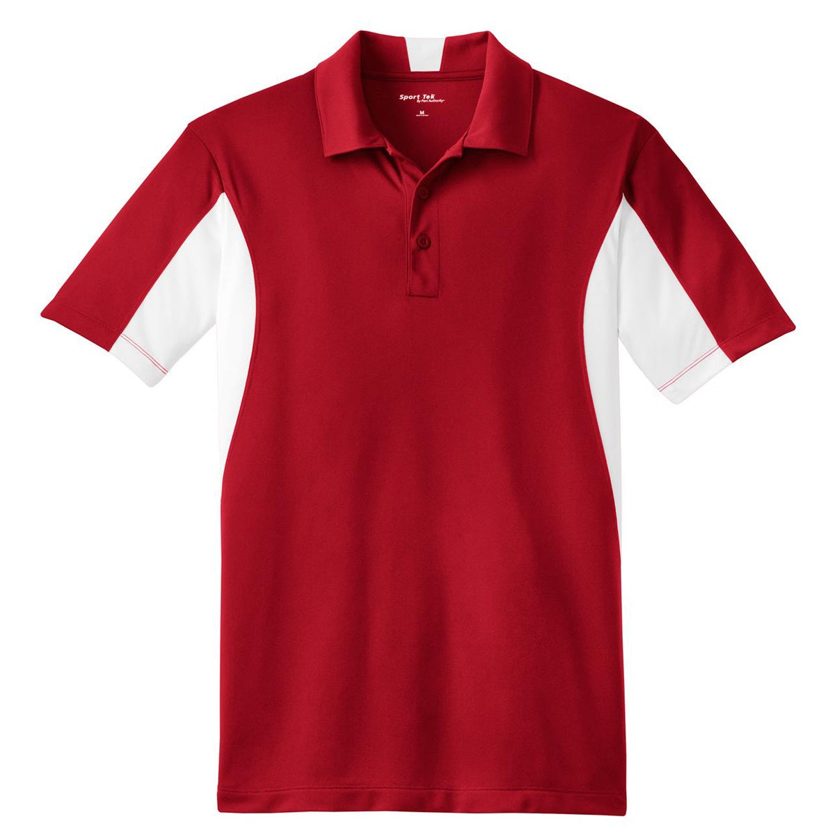 Black/True Red Polo - Sport-Tek - Durable Fabric - Quality Style