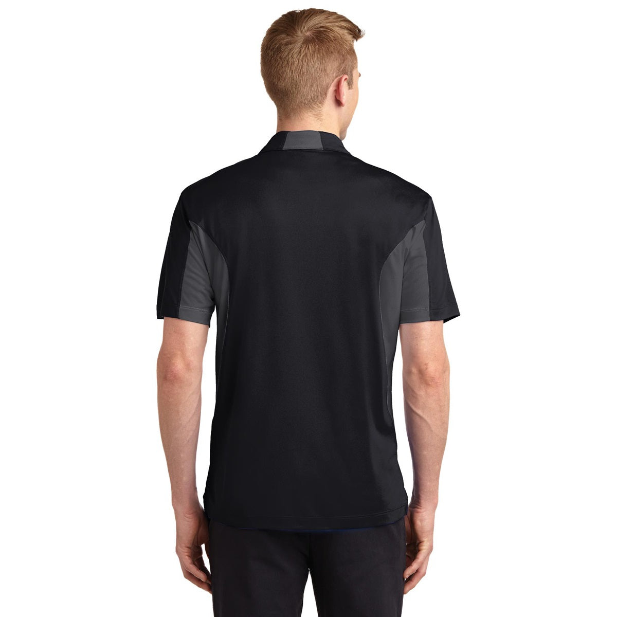 Black/True Red Polo - Sport-Tek - Durable Fabric - Quality Style