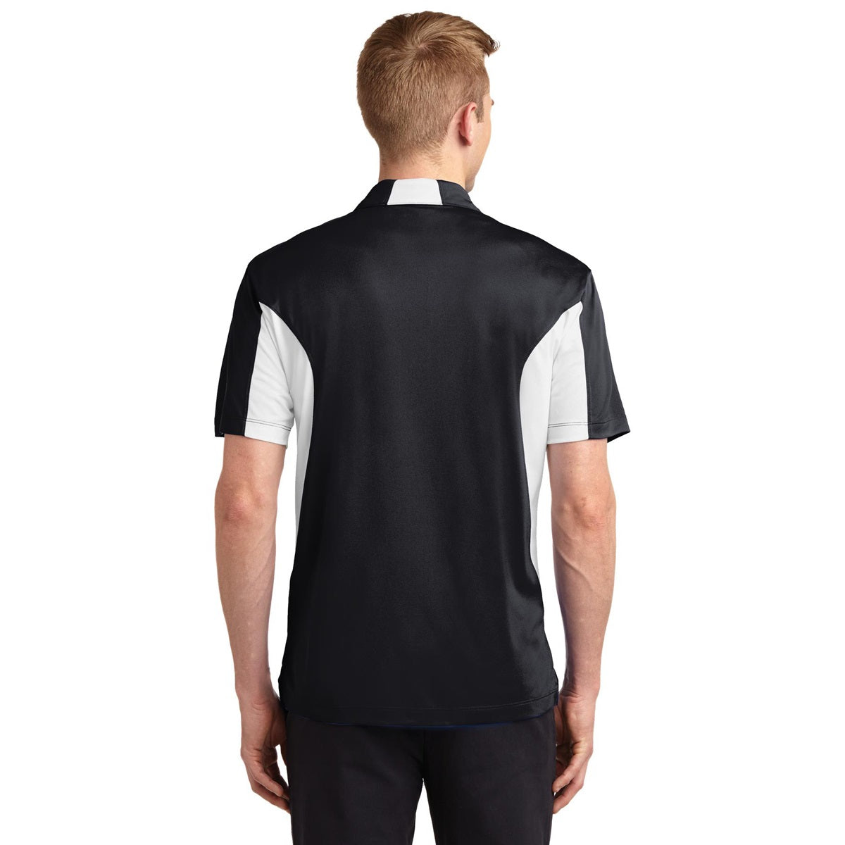 Black/True Red Polo - Sport-Tek - Durable Fabric - Quality Style