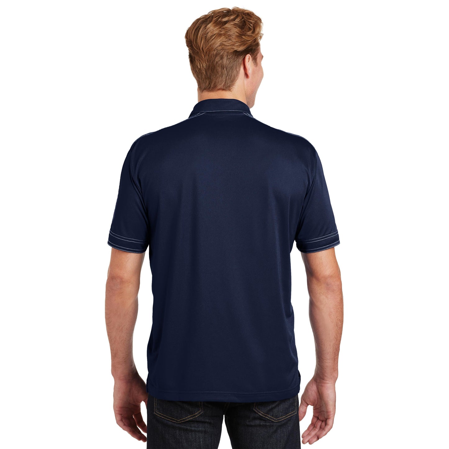 Black Polo Shirts - Sport-Tek - Snag-Resistant Micropique