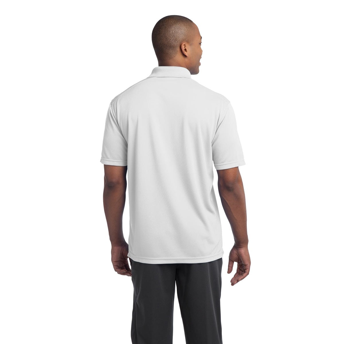 Black Polo Shirt - Sport-Tek - Moisture-Wicking Fabric