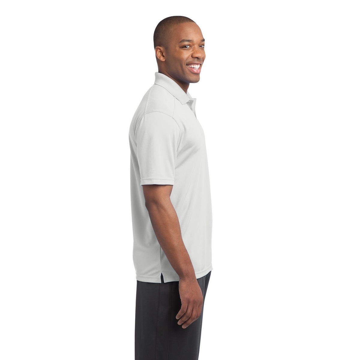 Black Polo Shirt - Sport-Tek - Moisture-Wicking Fabric