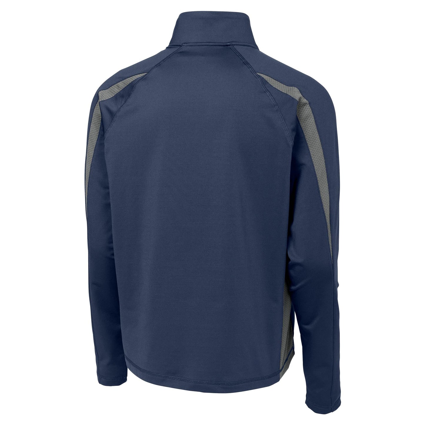 Black/Charcoal Grey Sweatshirts - Sport-Tek - Stretch Pullover
