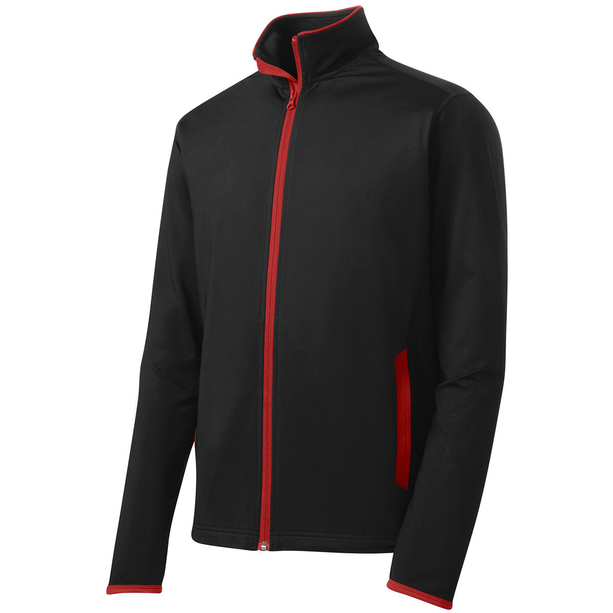 Black/Charcoal Grey Jacket - Sport-Tek - Moisture-Wicking