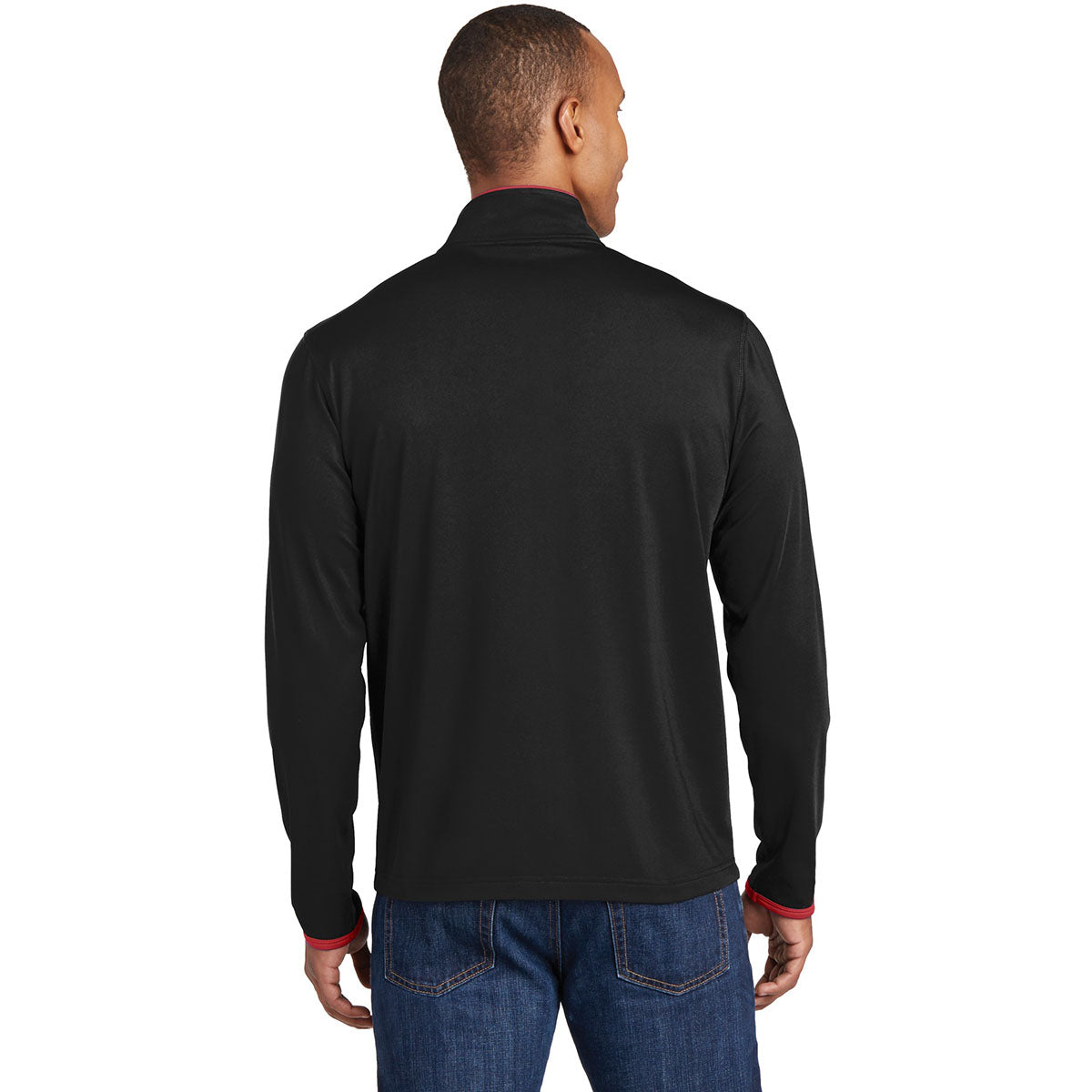 Black/Charcoal Grey Jacket - Sport-Tek - Moisture-Wicking