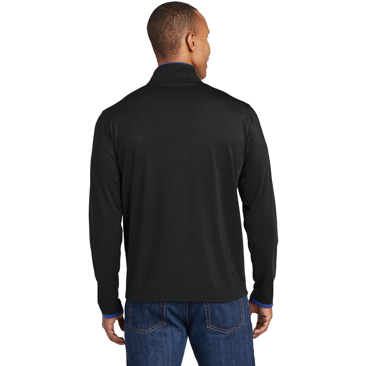 Black/Charcoal Grey Jacket - Sport-Tek - Moisture-Wicking