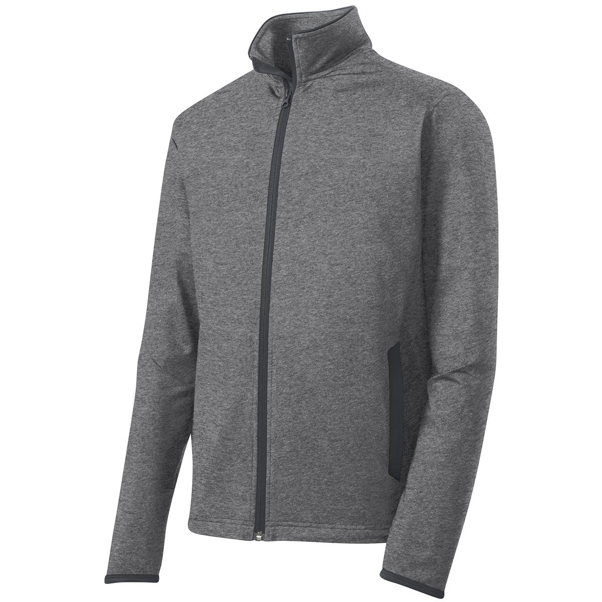 Black/Charcoal Grey Jacket - Sport-Tek - Moisture-Wicking