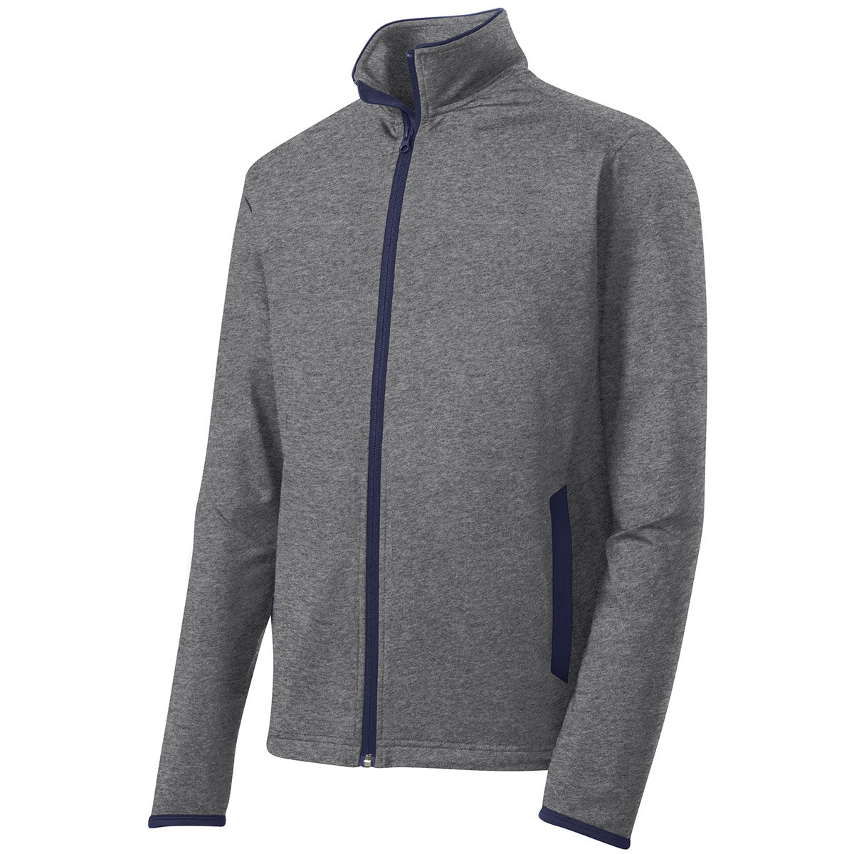 Black/Charcoal Grey Jacket - Sport-Tek - Moisture-Wicking