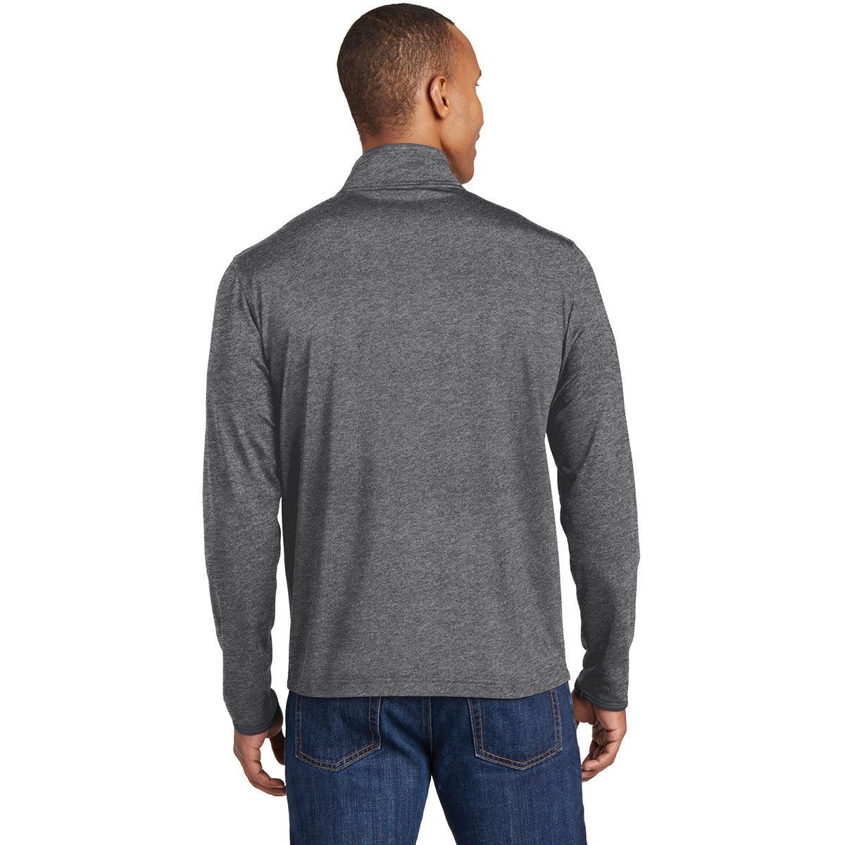 Black/Charcoal Grey Jacket - Sport-Tek - Moisture-Wicking