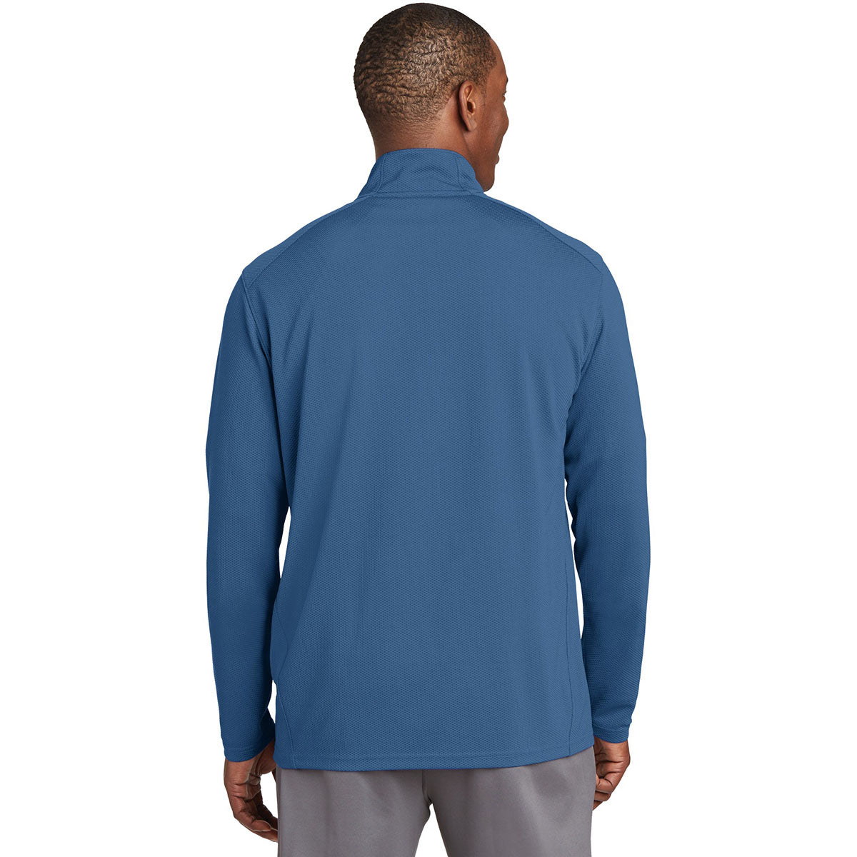 Black Textured Jacket - Sport-Tek - Moisture-Wicking