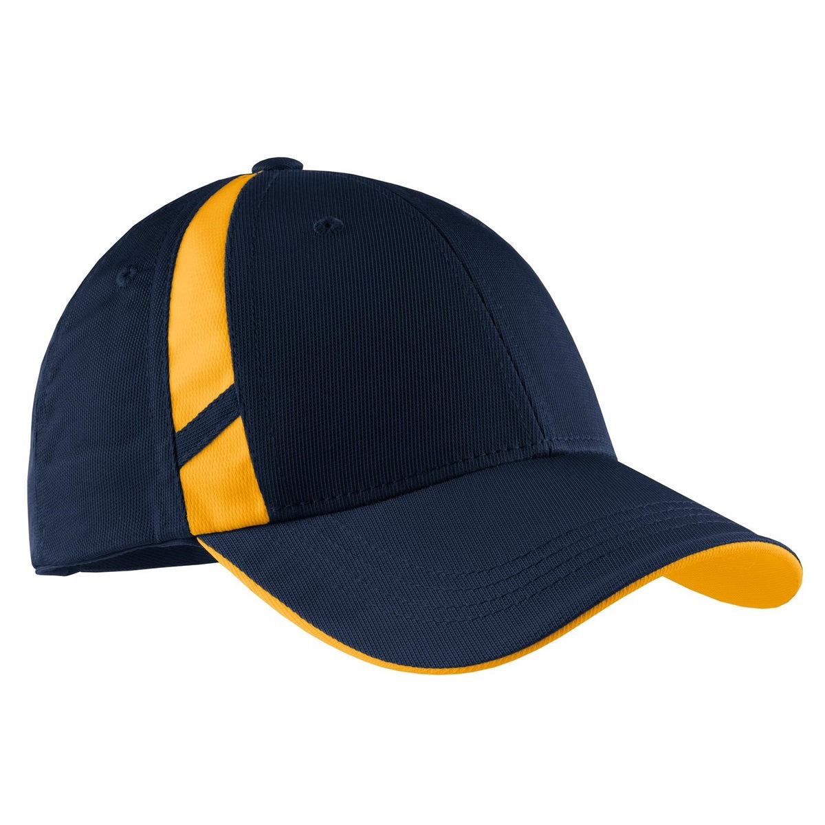 Black/White Ball Caps - Sport-Tek - Breathable Design