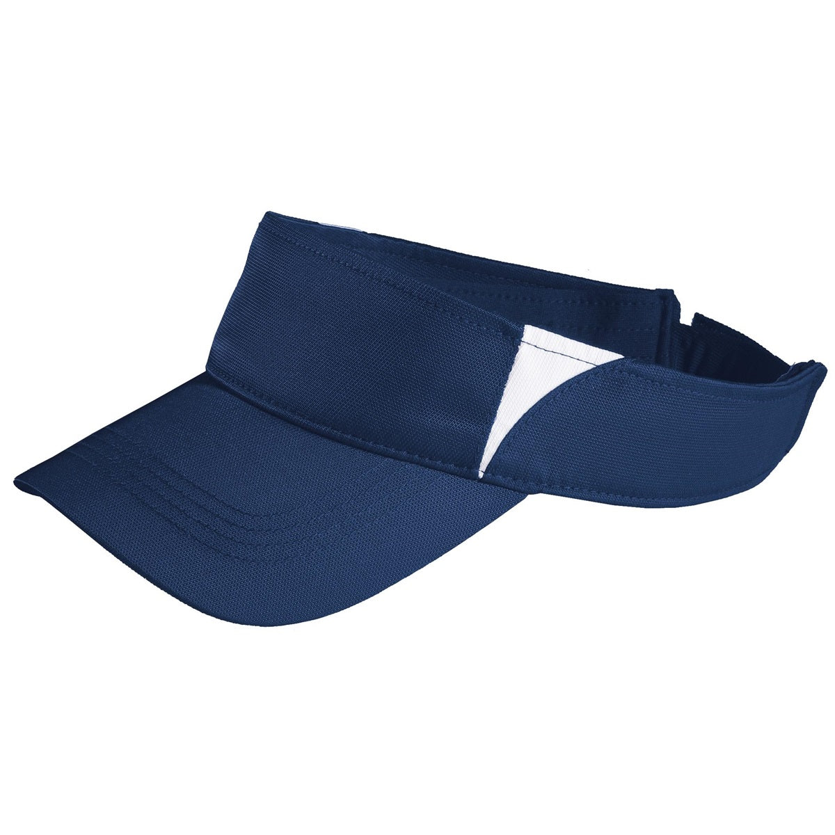 Black/White Visors - Sport-Tek - Performance Fabric