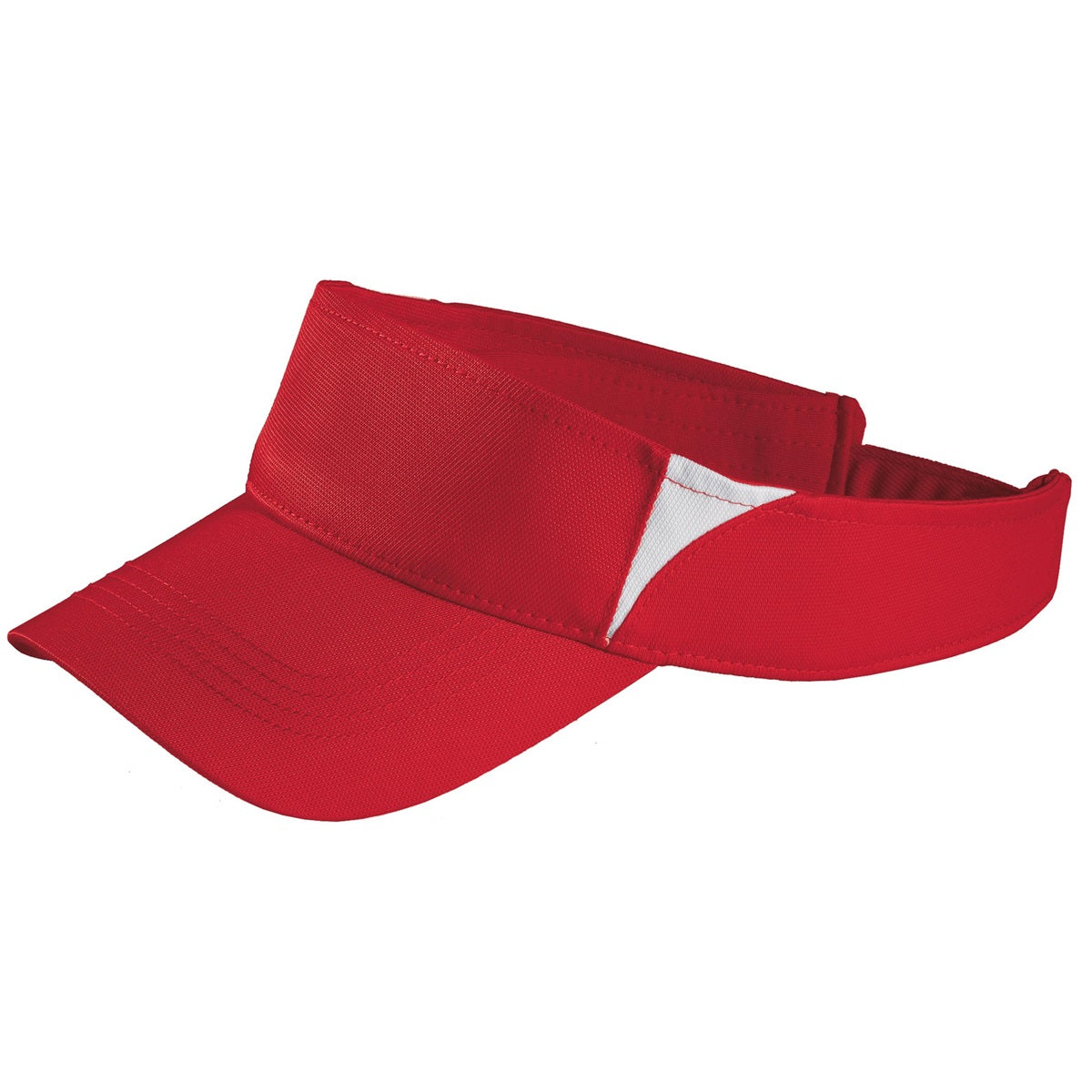 Black/White Visors - Sport-Tek - Performance Fabric