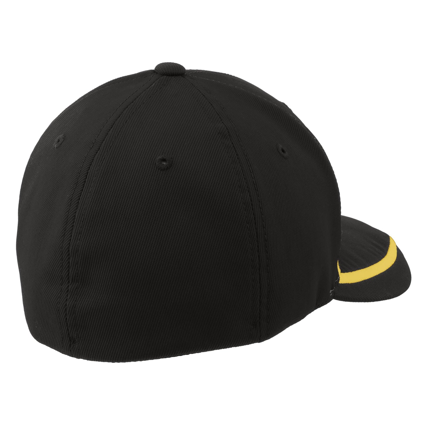 Black/True Red Ball Caps - Sport-Tek - Flexible Design