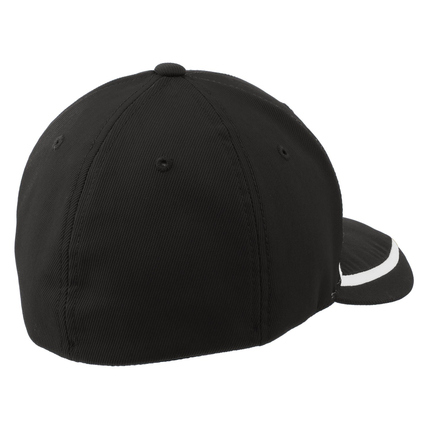 Black/True Red Ball Caps - Sport-Tek - Flexible Design