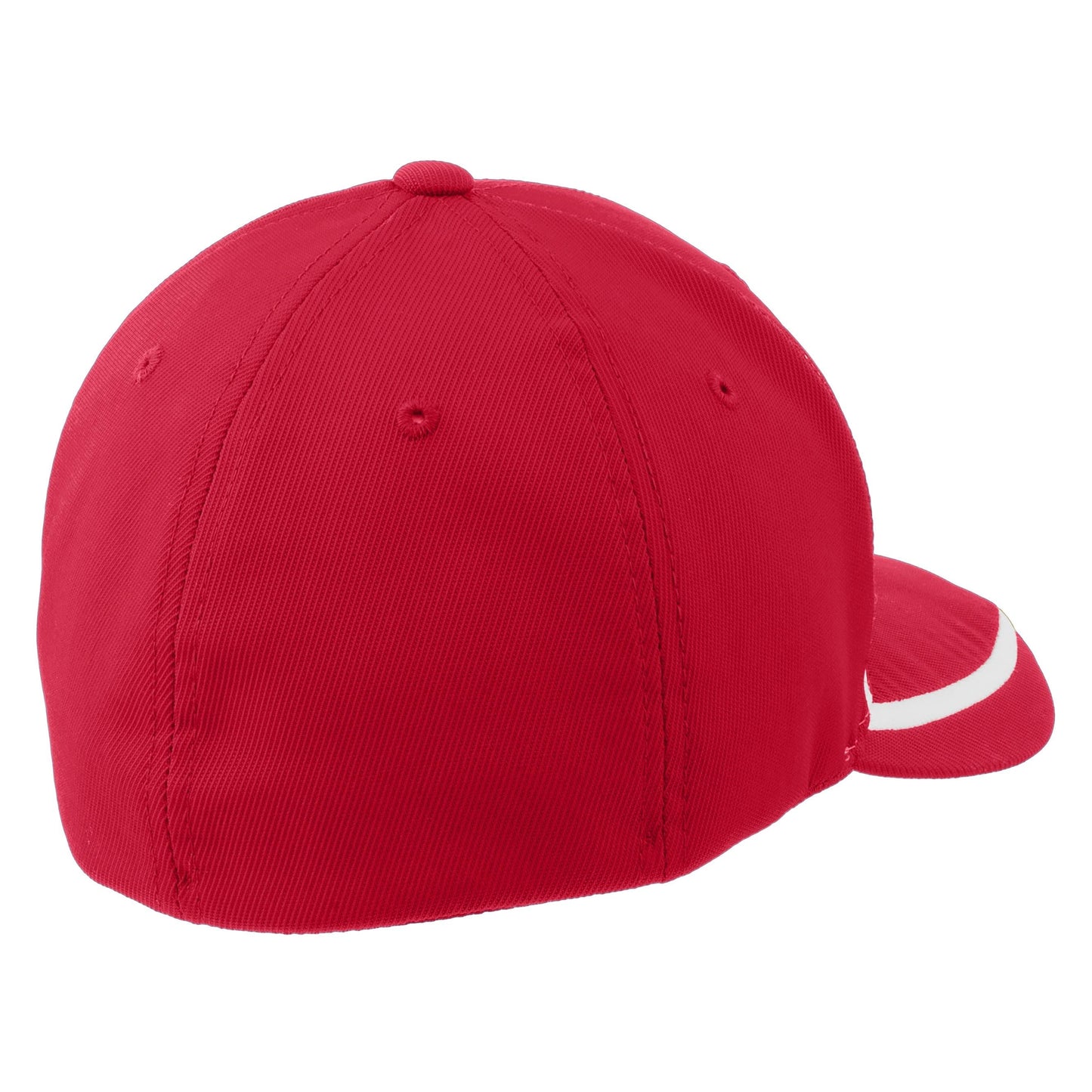 Black/True Red Ball Caps - Sport-Tek - Flexible Design