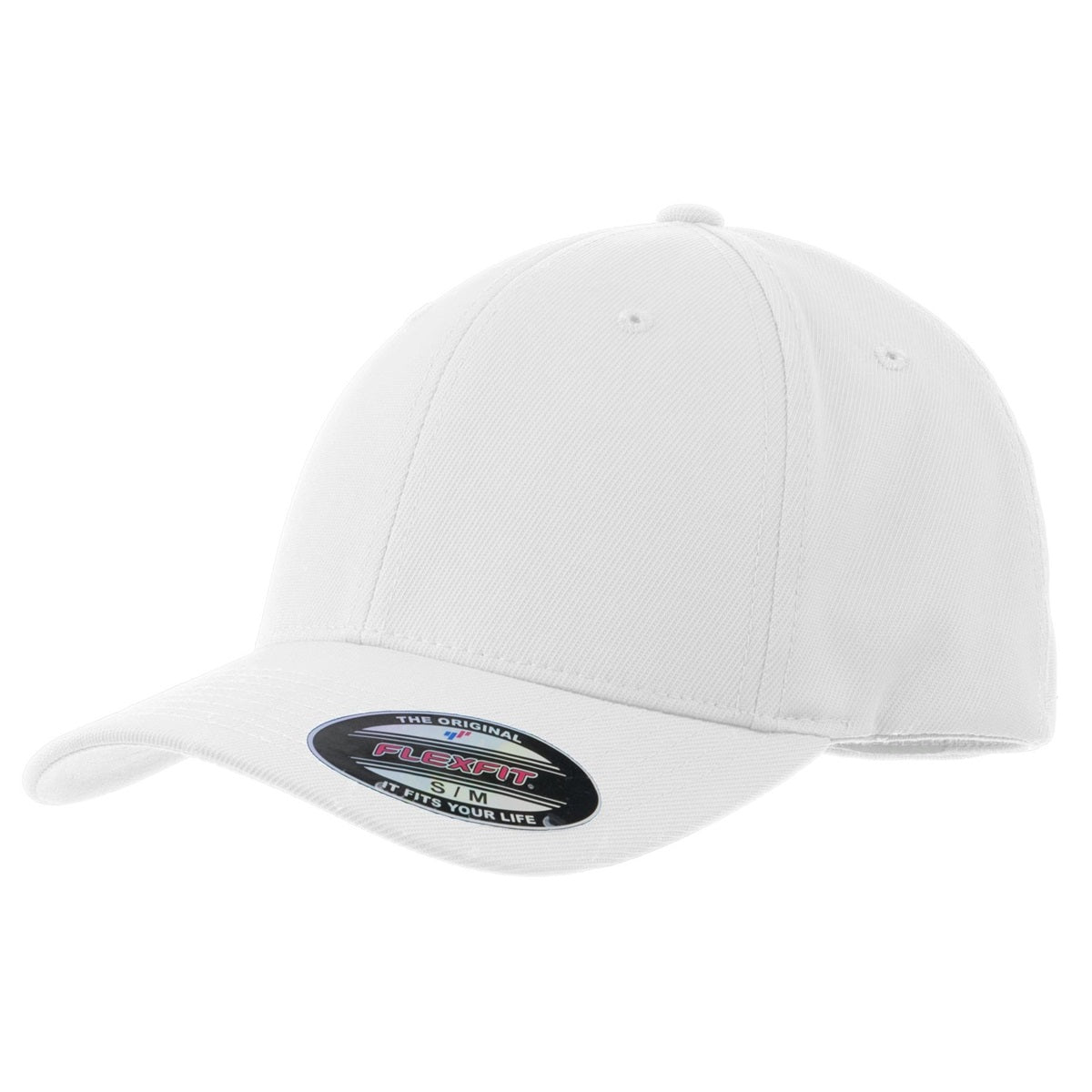 Black Ball Caps - Sport-Tek - Moisture-Wicking Flexfit
