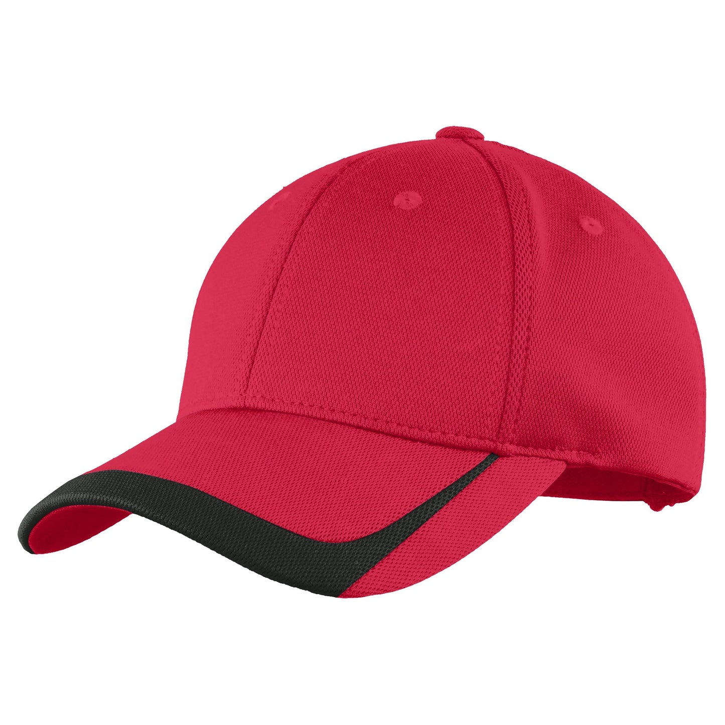 Black/Graphite Ball Cap - Sport-Tek - Adjustable Design