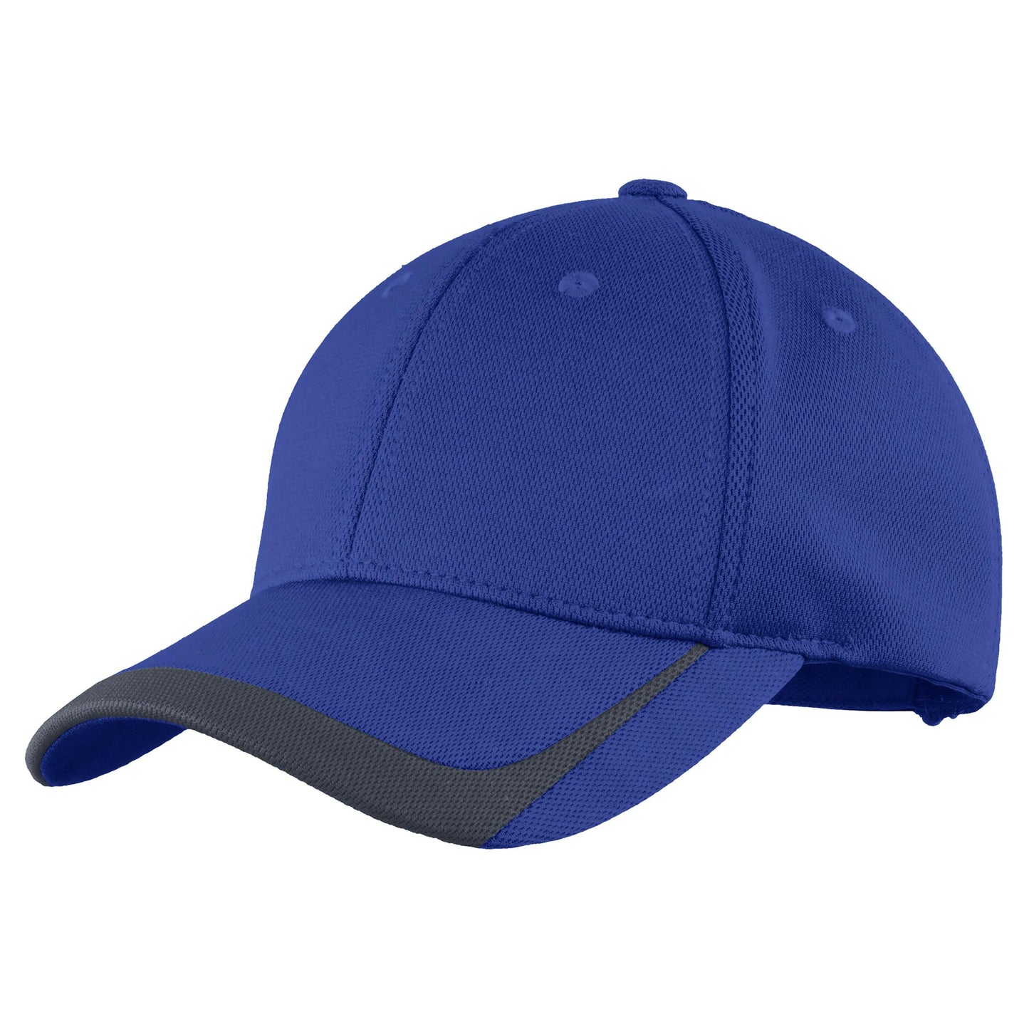 Black/Graphite Ball Cap - Sport-Tek - Adjustable Design