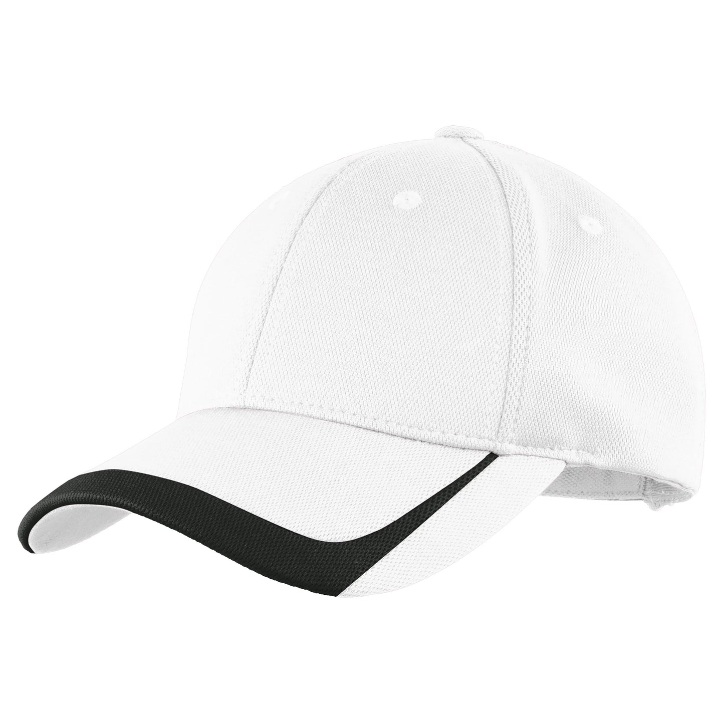 Black/Graphite Ball Cap - Sport-Tek - Adjustable Design